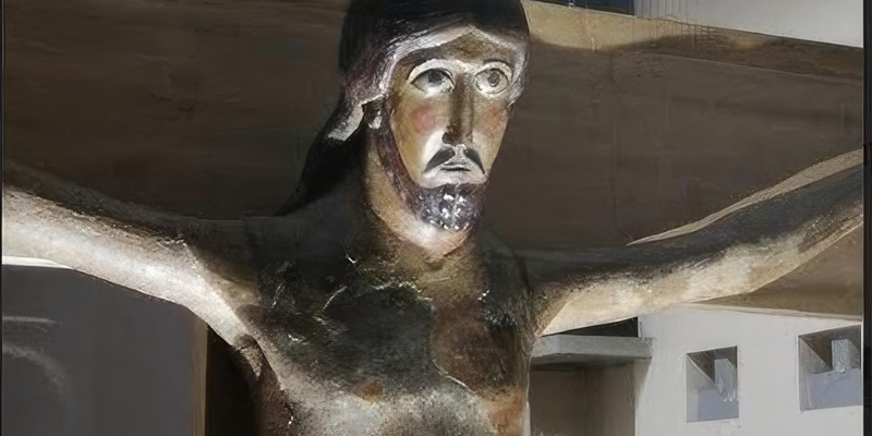 L’antichissima e splendida immagine lignea del Crocifisso di Camaggiore,  che si venera dal ‘300.