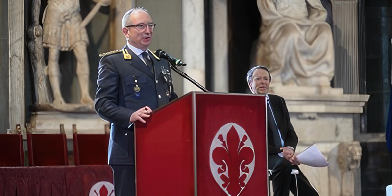 Inaugurazione del 250° anniversario della fondazione della Guardia di Finanza in Toscana