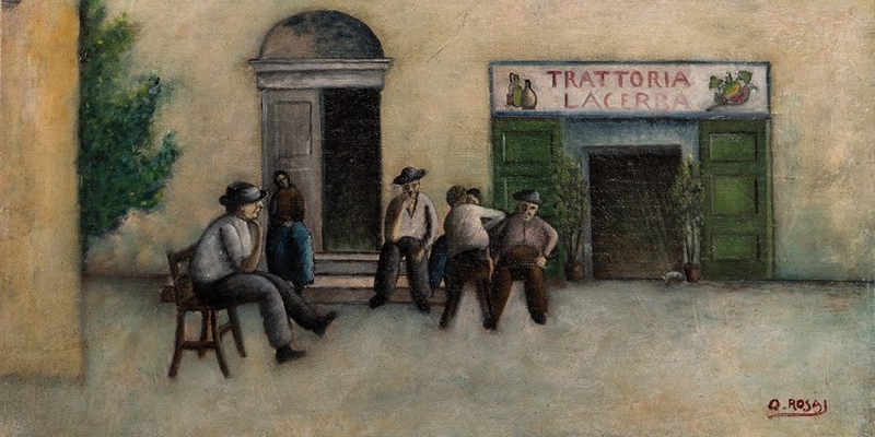 Un'opera di Ottone Rosai