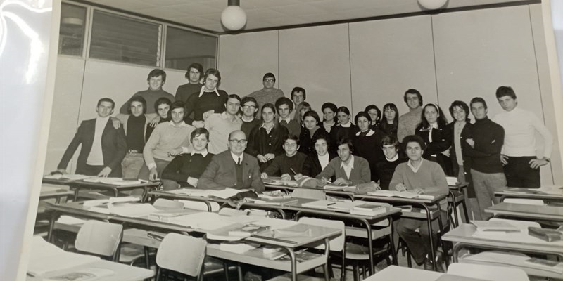 La classe del “Genovese” di Firenze nel 1972 