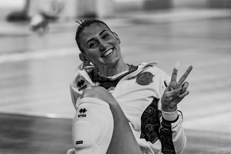 La giocatrice della Savino Del Bene Scandicci Camilla Mingardi.