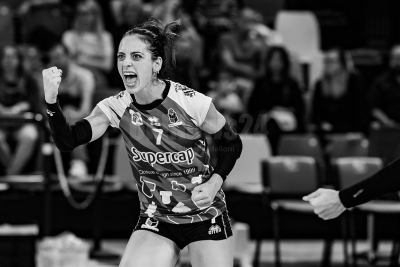 La giocatrice della Megabox Ondulati Del Savio Vallefoglia Imma Sirressi.
