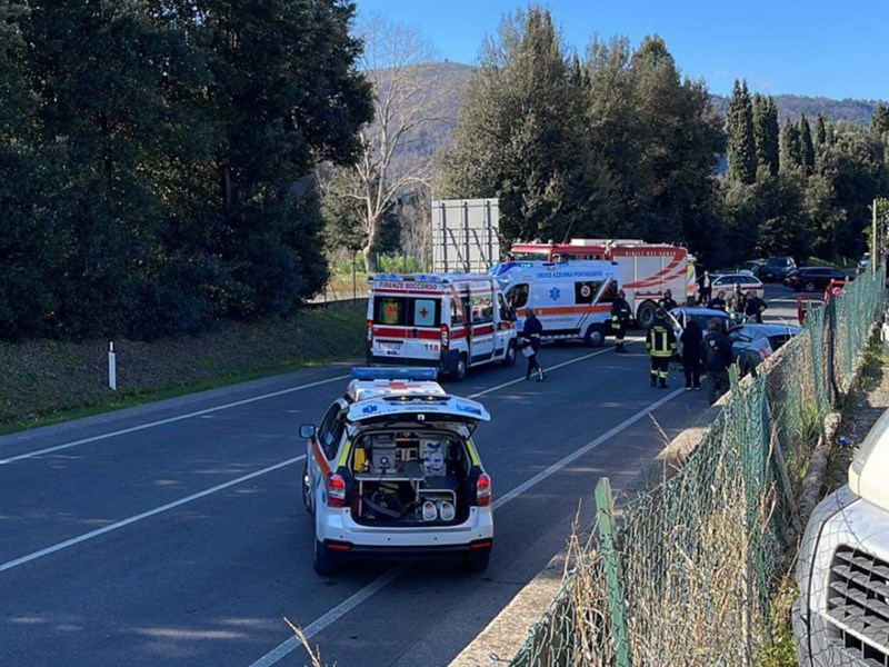 Incidente in Variante a Pontassieve - 29 gennaio 2023