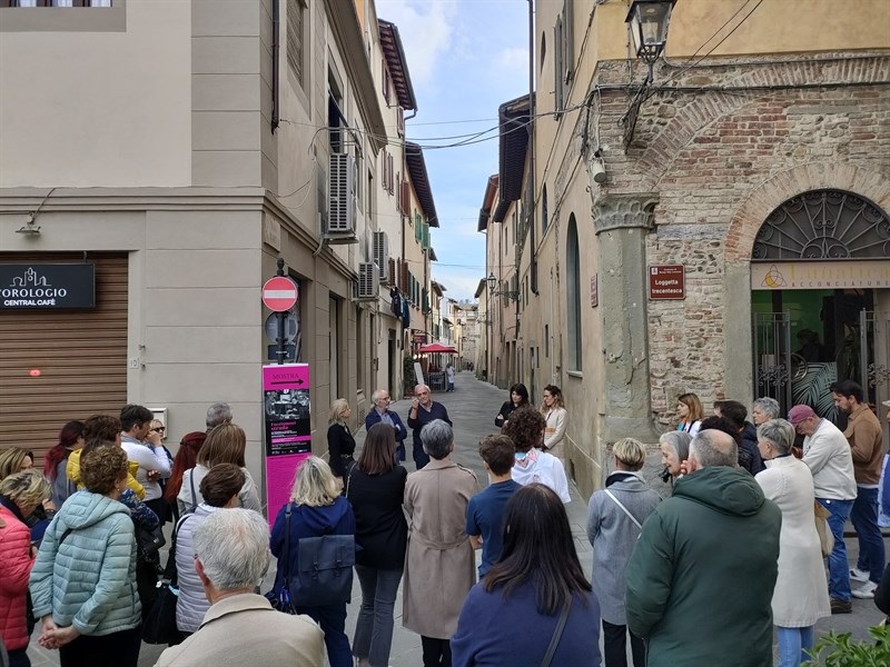 Il momento dell'inaugurazione