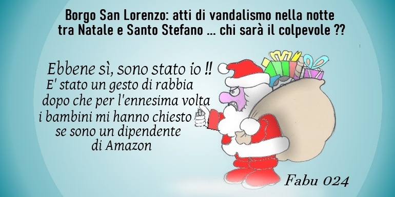 Babbo natale arrabbiato
