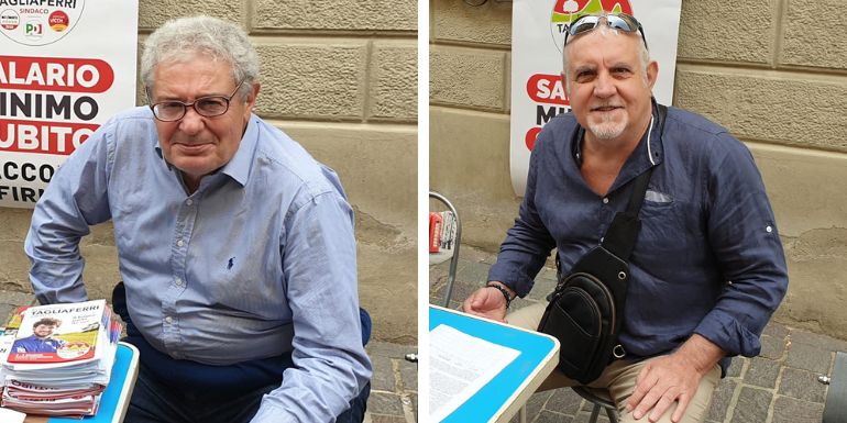 Paolo Cioni e Maurizio Gori