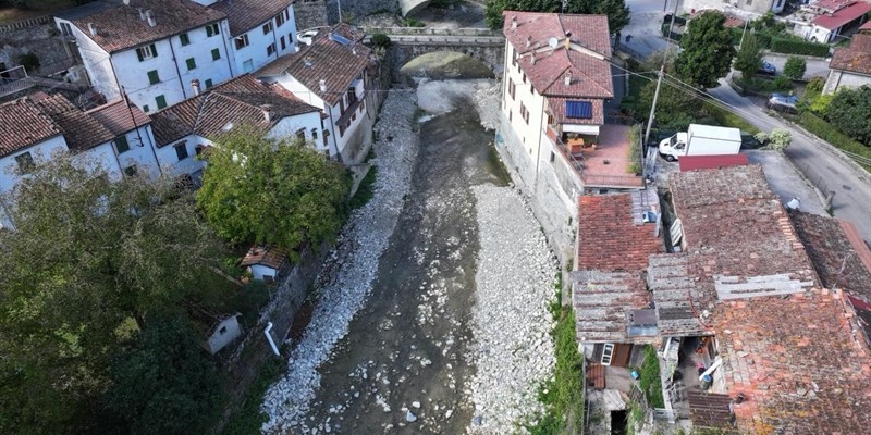 Marradi, conclusi i lavori di manutenzione straordinaria del fiume Lamone