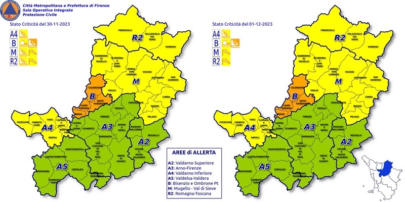 Allerta metro prorogata