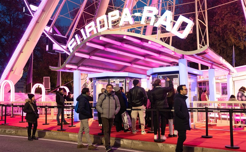 La ruota panoramica alle Cascine