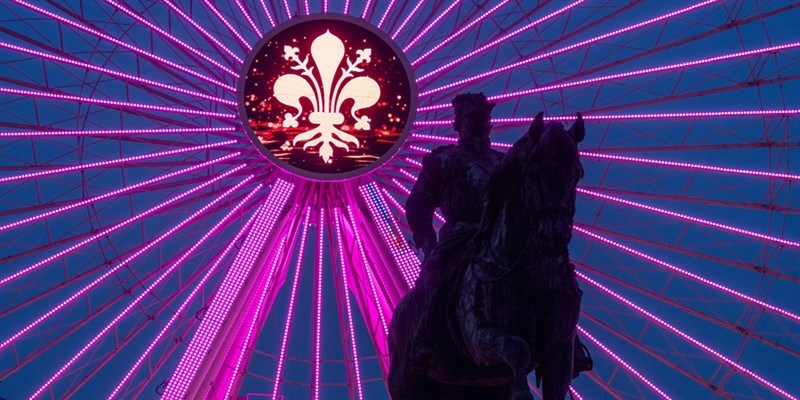 La ruota panoramica alle Cascine