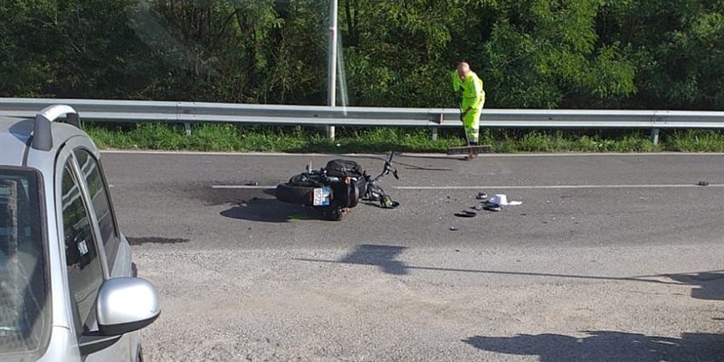 Incidente auto - moto a Fontebuona. 58enne in ospedale con Pegaso