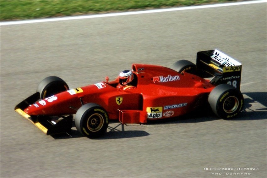 Le Ferrari al Mugello nel 1994