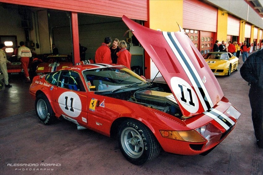 Le Ferrari al Mugello nel 1994
