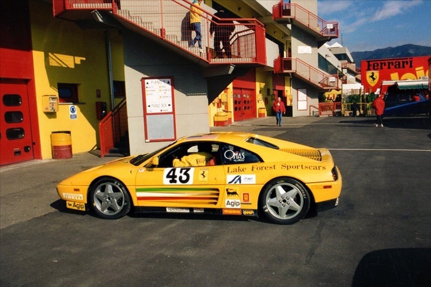 Le Ferrari al Mugello nel 1994