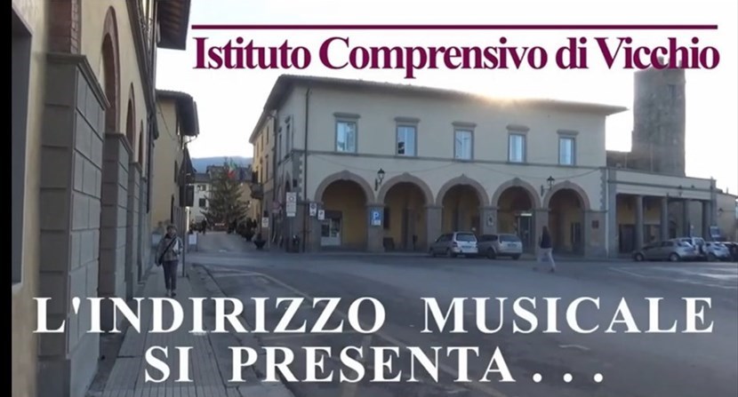 Vicchio. I ragazzi presentano l'indirizzo musicale in un bel filmato