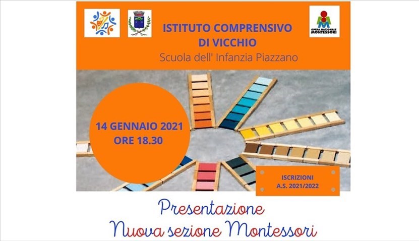 Scuola Infanzia. Nasce in Mugello la prima sezione Montessori, stasera la presentazione online