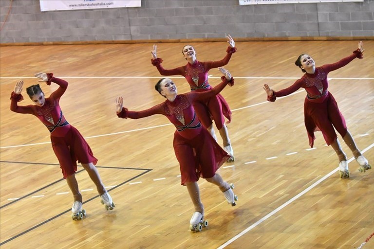 Rassegna nazionale di Pattinaggio Artistico.