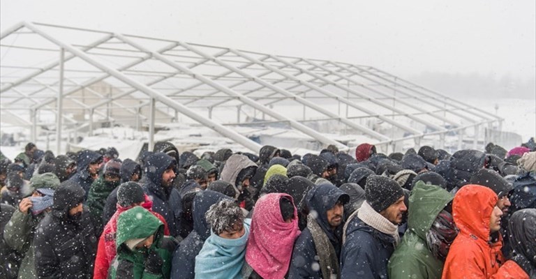 foto della rotta balcanica