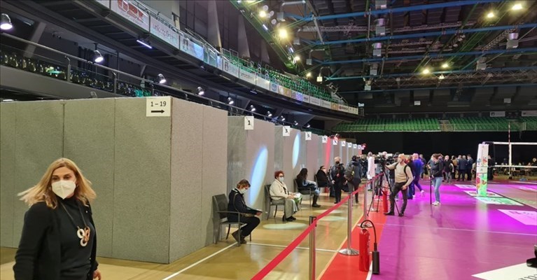 le postazioni al Mandela Forum di Firenze