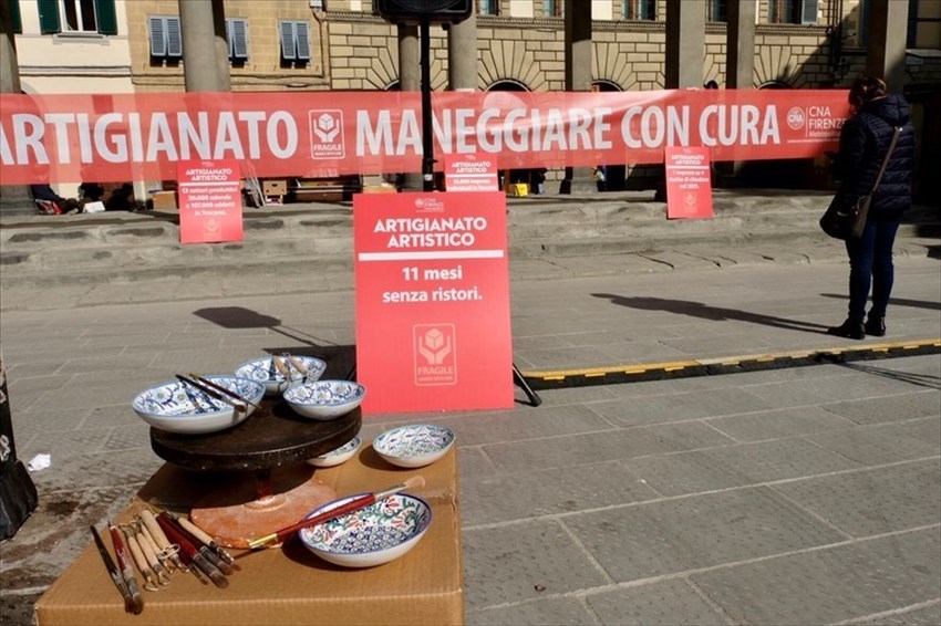 la manifestazione di oggi