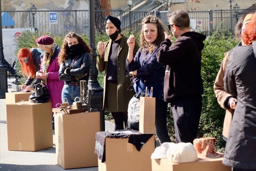 la manifestazione di oggi