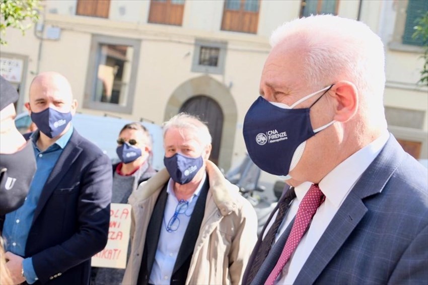 la manifestazione di oggi