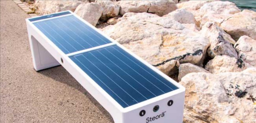 le panchine fotovoltaiche