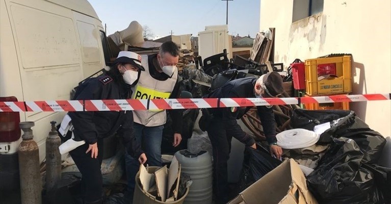 La discarica scoperta