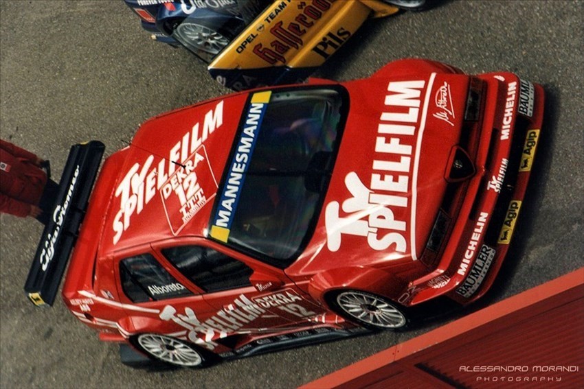 I bolidi in pista nel 1995 al Mugello