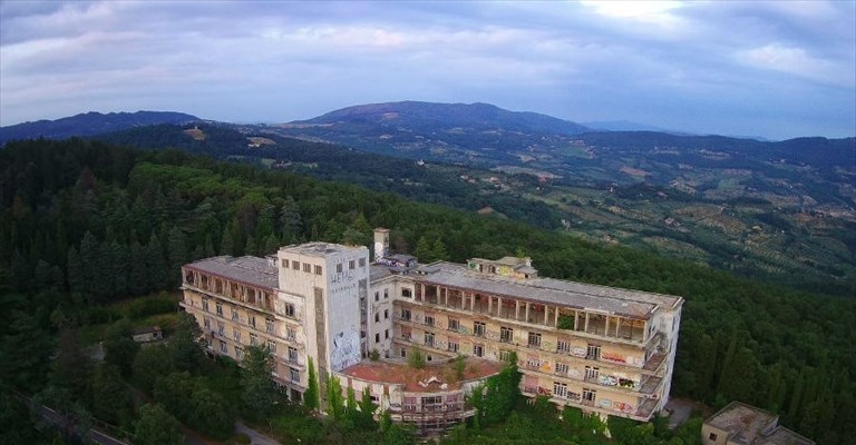 l'ex sanatorio Banfi