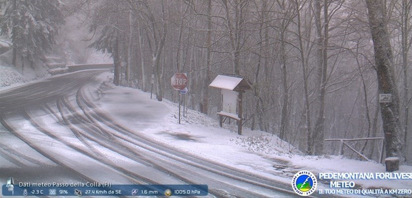 Il Passo della Colla oggi - 6 aprile 2021
