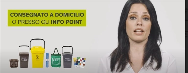 Raccorta porta a porta Alia, un frammento del video tutorial