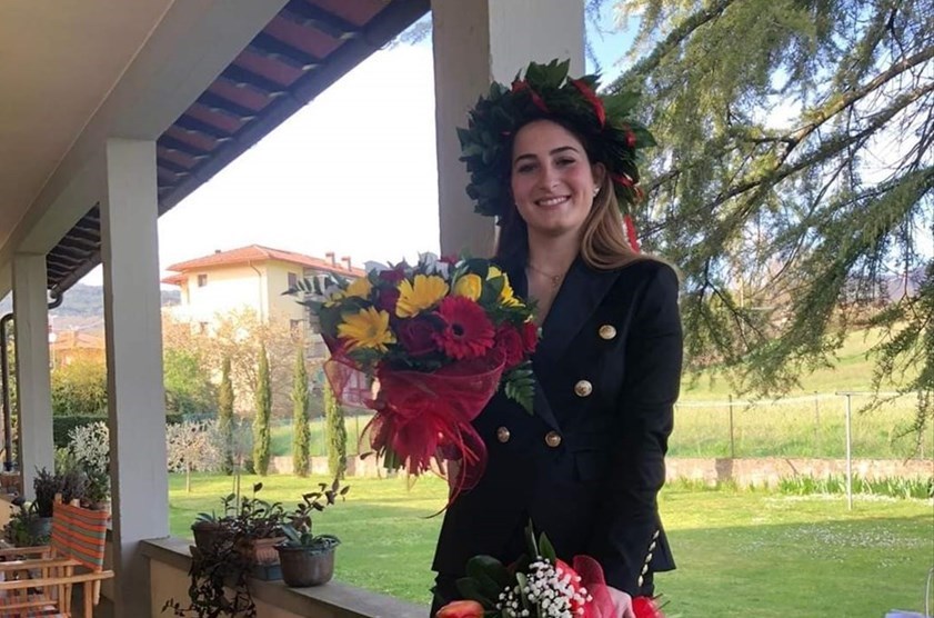 Scienze infermieristiche. Complimenti alla neo dottoressa Rebecca