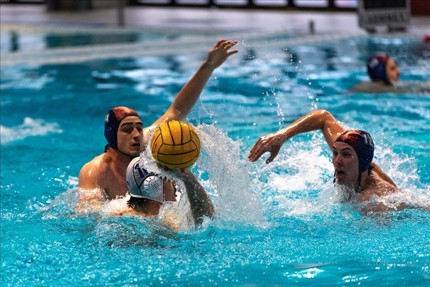 Il centro boa della Rari-Nantes Florentia Vukasin Ganic (10).