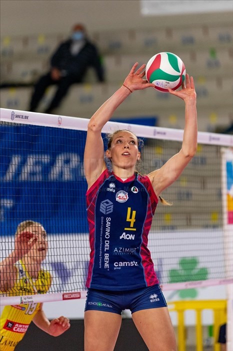 La palleggiatrice della Savino Del Bene Scandicci Ofelia Malinov (4).