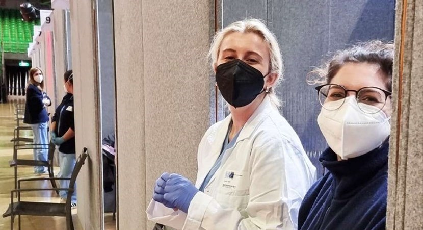 Personale nell'Hub Mandela Forum