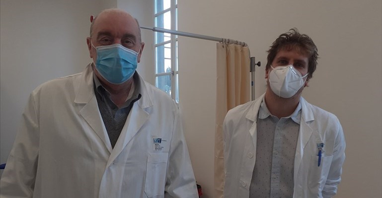 I medici Tommaso Grassi e Marco Massagli