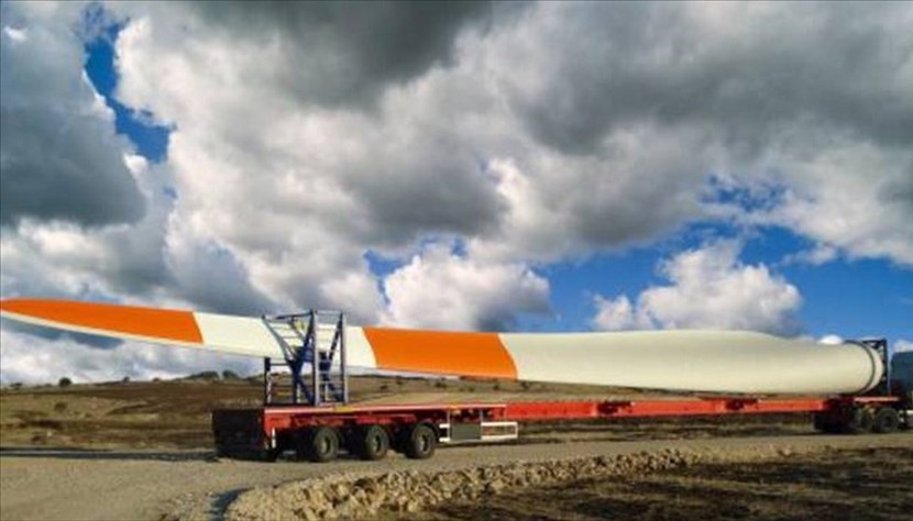 Il trasporto delle pale oliche