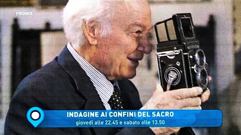 Elia Stelluto fotografato di Padre  Pio ed amico del dott. Guglielmo Sanguinetti.