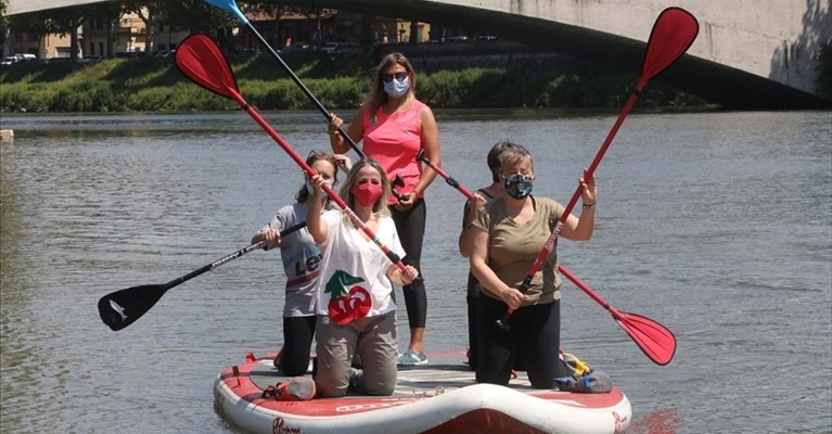 gita in Arno, la prova dell'Assessore