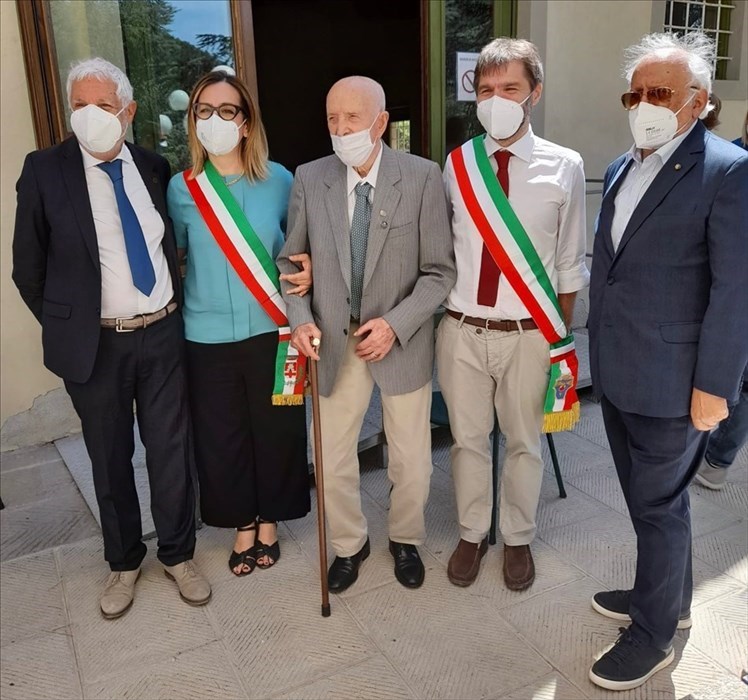 Basilio Pompei, Cavaliere della Repubblica a 104 anni: la cerimonia di insignazione