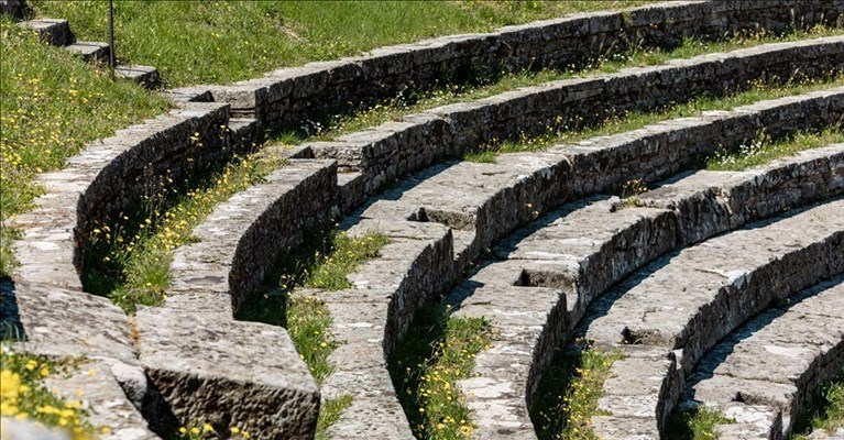l'area archeologica di Fiesole