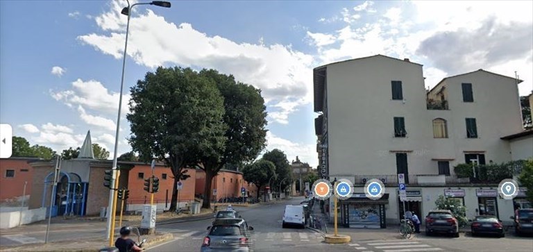 l'incrocio dove è avvenuto l'incidente