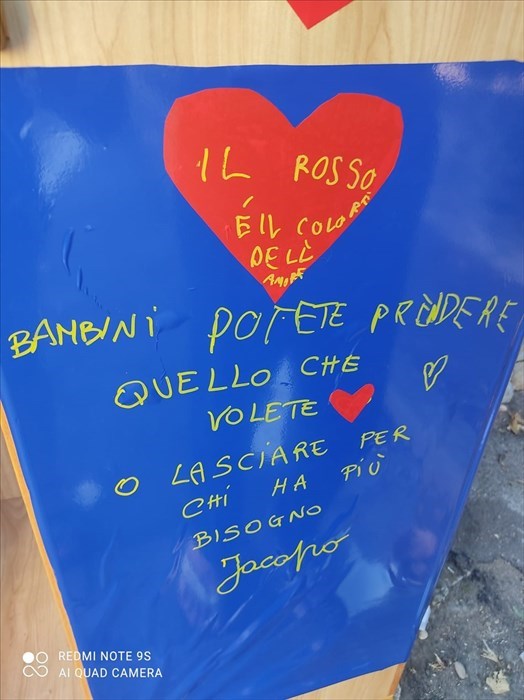 particolare dell'armadio