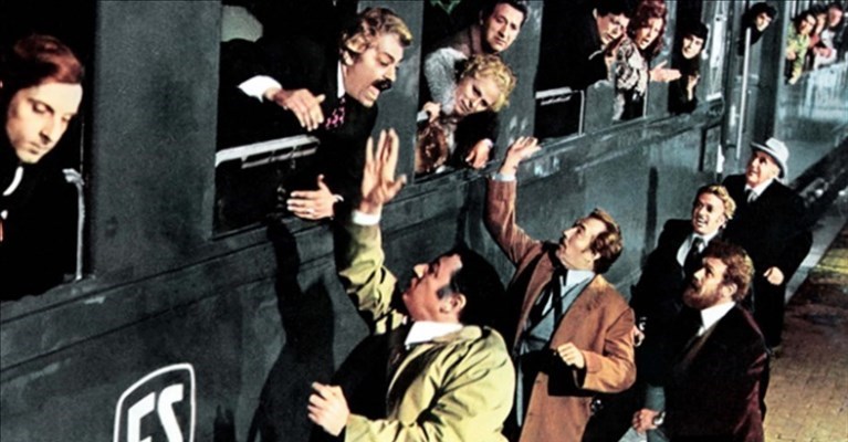 una delle scene cult di Amici Miei