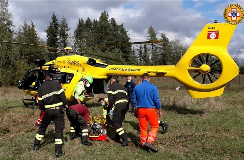 L'intervento di questa mattina alla Tassaia