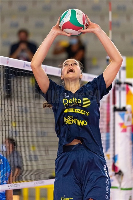 La palleggiatrice della Delta Despar Trentino Martina Stocco (10).