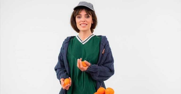 L'attrice Gaia Nanni in una delle sue pillole