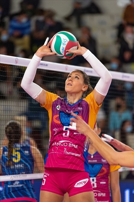 La palleggiatrice della Vero Volley Monza Jennifer Boldini (5).