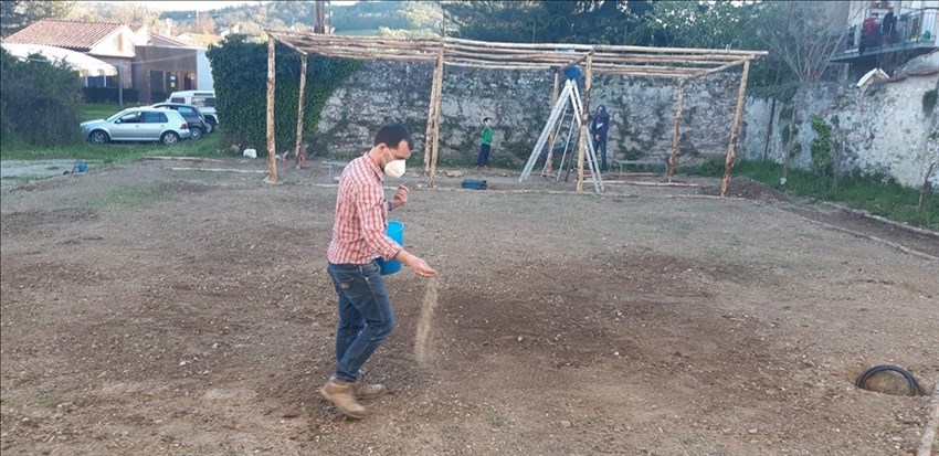 Spazio esterno. La semina